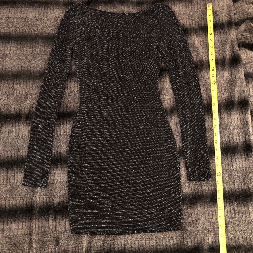 Silence and Noise Sparkly Bodycon Dress